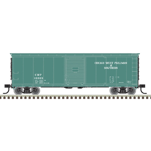 Atlas 20007076 HO Scale USRA 40' Steel Boxcar Chicago West Pullman & Southern CWP 10005