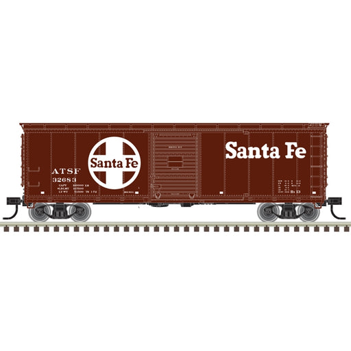 Atlas 20007084 HO Scale USRA 40' Steel Boxcar Santa Fe ATSF 32683