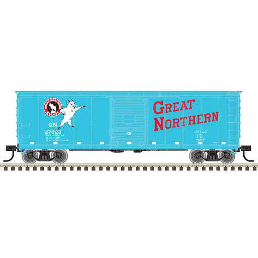 Atlas 20007087 HO Scale USRA 40' Steel Boxcar Great Northern GN 3 Pack