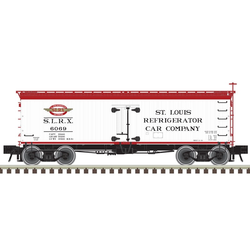 Atlas 20007200 HO Scale 36' Wood Reefer St. Louis Refrigerator Car Co. 6096