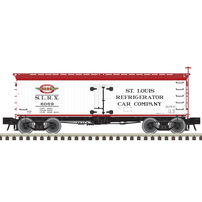 Atlas 20007200 HO Scale 36' Wood Reefer St. Louis Refrigerator Car Co. 6096