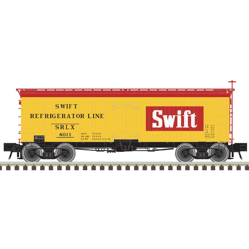 Atlas 20007201 HO Scale 36' Wood Reefer Swift 4011