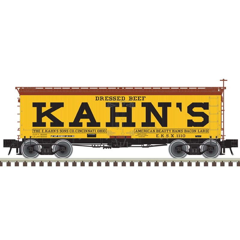 Atlas 20007206 HO Scale 36' Wood Reefer Kahn's 1121