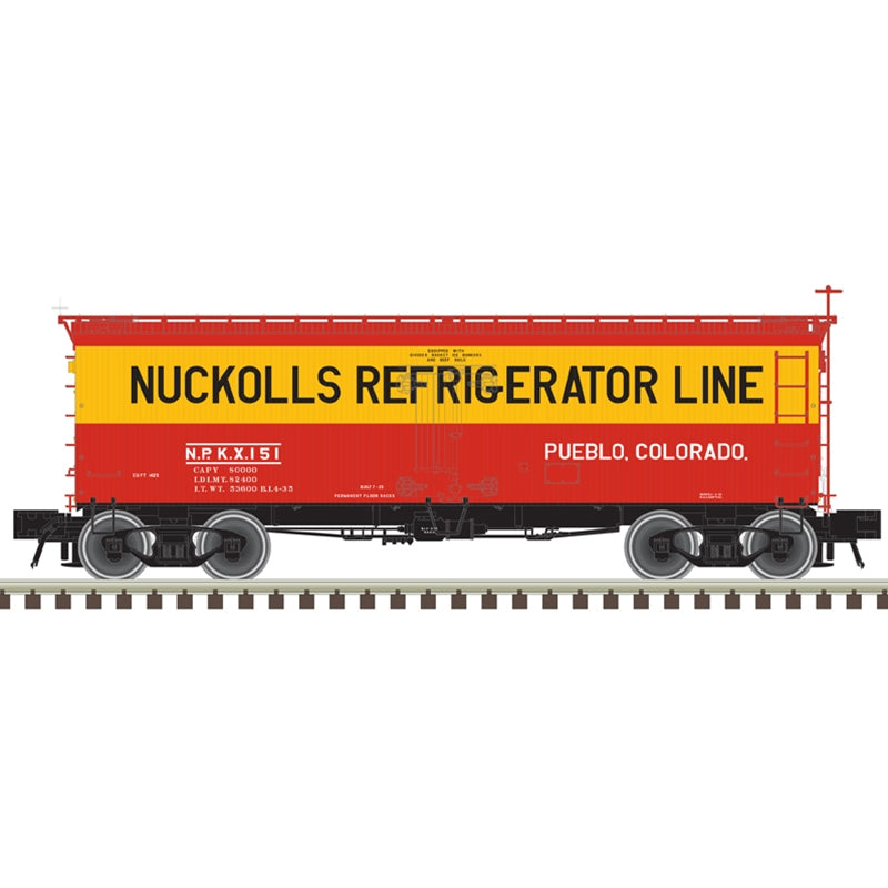 Atlas 20007207 HO Scale 36' Wood Reefer Nuckoll's 151