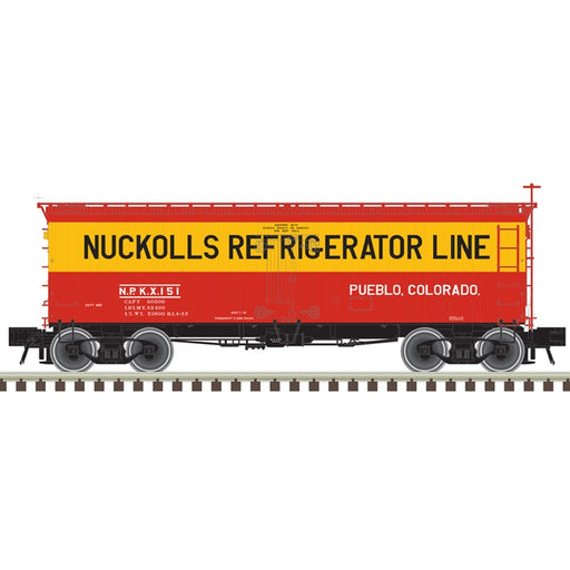 Atlas 20007207 HO Scale 36' Wood Reefer Nuckoll's 151