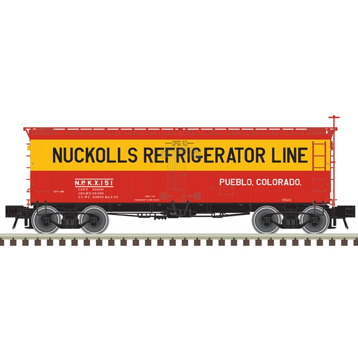 Atlas 20007207 HO Scale 36' Wood Reefer Nuckoll's 151