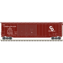 Atlas 2006575 HO Scale 50' Postwar Boxcar Chesapeake & Ohio C&O 28199