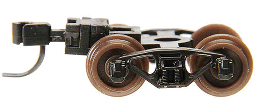 Atlas 22051 N Scale Friction Bearing Trucks with Knuckle Couplers
