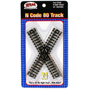 Atlas 2568 N Scale Code 80 60 Degree Crossing