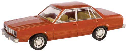 Atlas 30000017 HO Scale Ford Fairmont Sedan Medium Chestnut