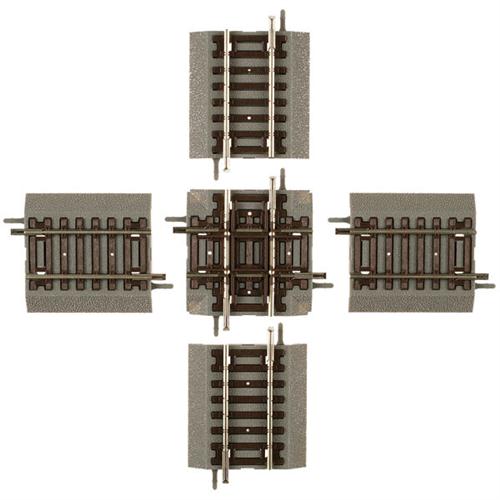 Atlas 476 HO Scale True Track Code 83 90 Degree Crossing
