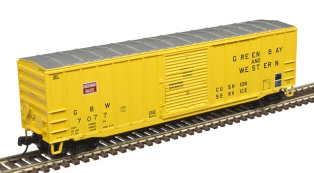 Atlas 50004278 N Scale 50'6" Boxcar Green Bay and Western GBW 7077