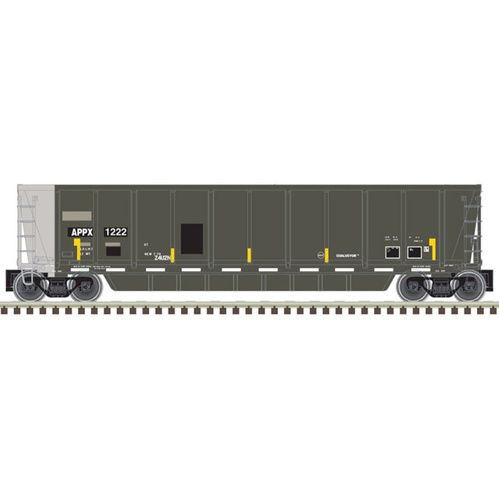 Atlas 50004296 NO Scale Coalveyer Bathtub Gondola Appalachian Railcar APPX 1247 - NOS