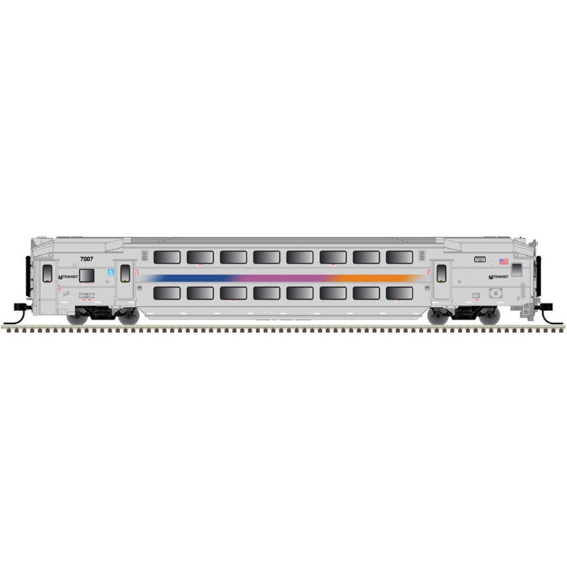 Atlas 50005519 N Scale Multi-Level Commuter Cab Car NJ Transit NJT 7022