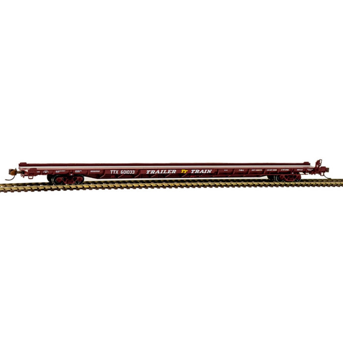 Atlas 50005534 N Scale F89J 89' TOFC Flatcar "Red" TTX RTTX 601033