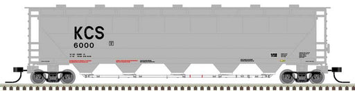 Atlas 50005682 N Scale Trinity PD5000 Covered Hopper Kansas City Southern KCS 6016