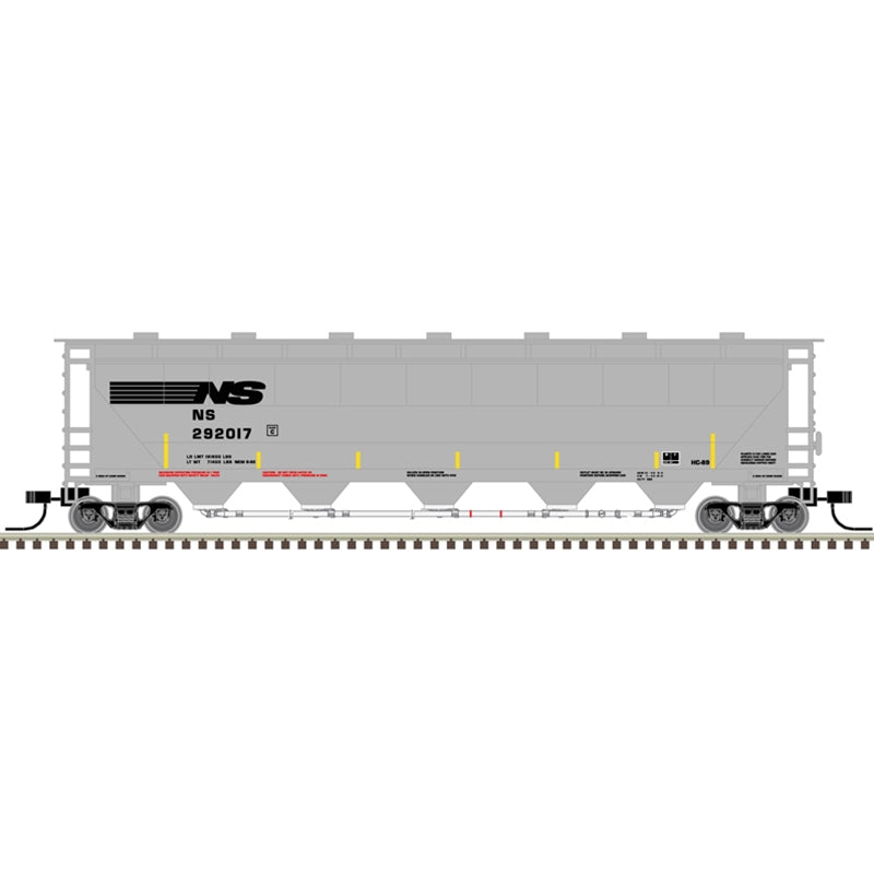Atlas 50005685 N Scale Trinity PD5000 Covered Hopper Norfolk Southern NS 292017