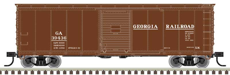 Atlas 50006394 N Scale USRA Steel Rebuilt Boxcar Georgia Railroad 39436