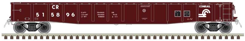 Atlas 50006405 N Scale ACF 70 Ton 52' Gondola Conrail CR 515896