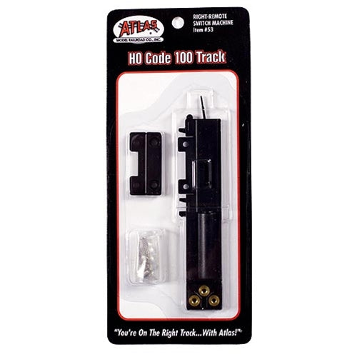 Atlas 53 HO Scale Code 100 Track Remote Right-Hand Switch Machine