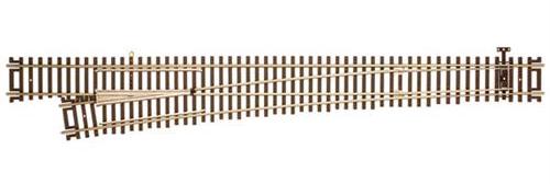 Atlas 565 HO Scale Code 83 #8 Custom Left Hand Turnout