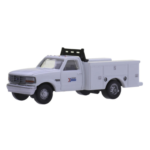 Atlas 60000151 N Scale F-250 and F-350 Pickup Truck Set - Amtrak