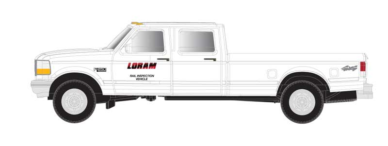 Atlas 60000158 N Scale Ford F-250 and F-350 Pickup Truck Set - LORAM