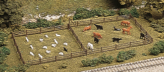 Atlas 777 HO Scale Wooden Fence with Gate