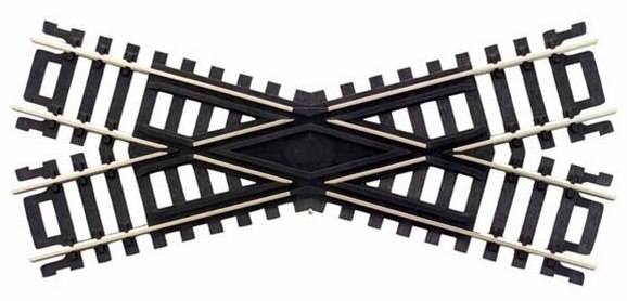 Atlas 839 HO Scale Code 100 Track 30 Degree Crossing