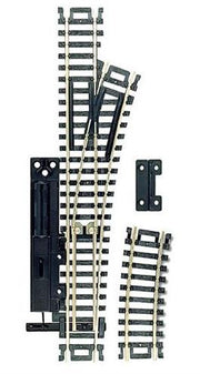 Atlas 861 HO Scale Code 100 Track Manual Right-Hand Switch