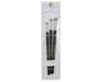 Atlas Brush 30-6PS 1,2,3 Round Camel Hair Detailing Paintbrushes 6 Pack