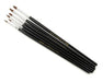 Atlas Brush 30-6PS 1,2,3 Round Camel Hair Detailing Paintbrushes 6 Pack