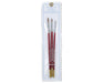 Atlas Brush 58 1,3,5 Red Sable Detailing Paintbrushes 3 Pack