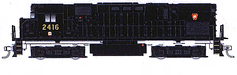Atlas Classic 9378 HO Scale AlCo C-425 Diesel Pennsylvania PRR 2416 - NOS