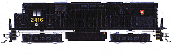 Atlas Classic 9378 HO Scale AlCo C-425 Diesel Pennsylvania PRR 2416 - NOS