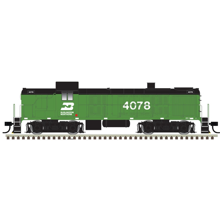 Atlas Gold 40005508 N Scale ALCo RS-3 Diesel Burlington Northern BN 4078 DCC LokSound