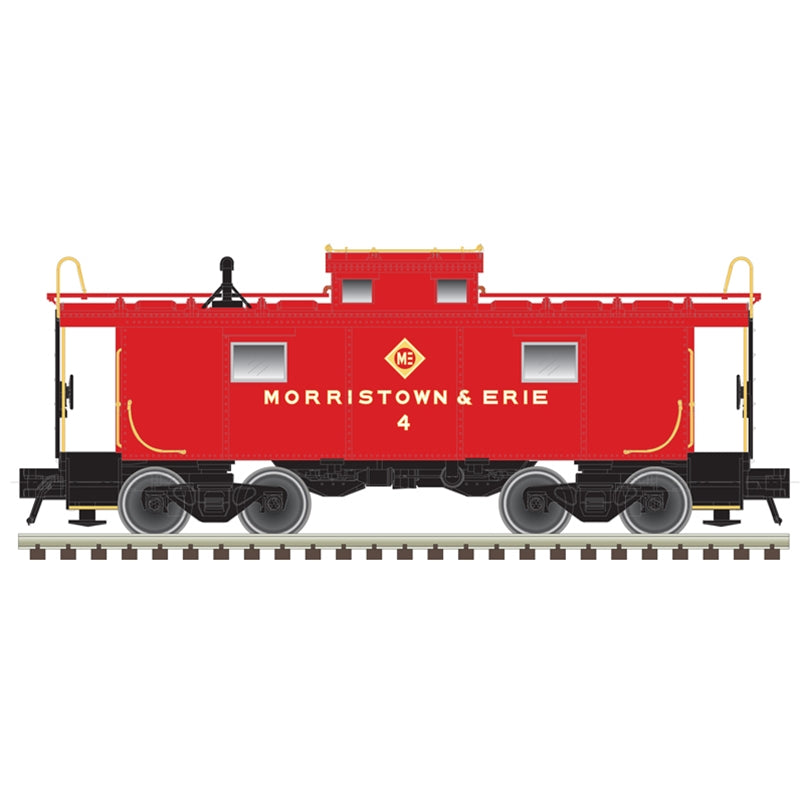 Atlas Master 20007008 HO Scale NE-6 Caboose Morristown and Erie M&E 4