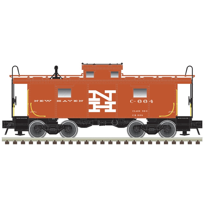 Atlas Master 20007009 HO Scale NE-6 Caboose New Haven NH 664