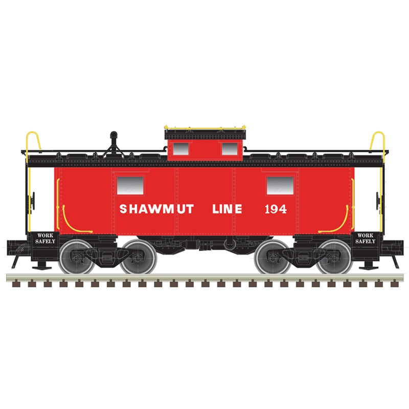 Atlas Master 20007013 HO Scale NE-6 Caboose Pittsburg and Shawmut P&S 194