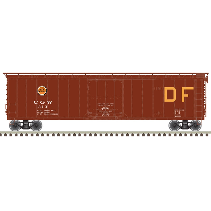 Atlas Master 20007022 HO Scale 50' Plug Door Boxcar Chicago Great Western CGW 327