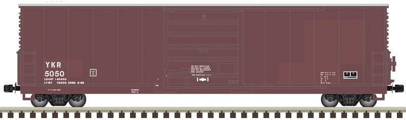 Atlas Master 50005246 N Scale Evans X72 Boxcar YorkRail YKR 5051