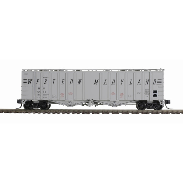 Atlas Master 50005819 N Scale4180 Airslide Covered Hopper Western Maryland 5563