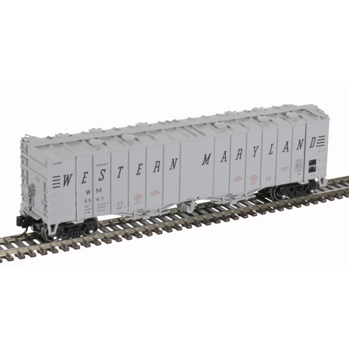 Atlas Master 50005820 N Scale4180 Airslide Covered Hopper Western Maryland 5567
