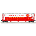 Atlas Master 50006329 N Scale 3500 Dry-Flo Covered Hopper Bakelite Plastics UPCX 50170