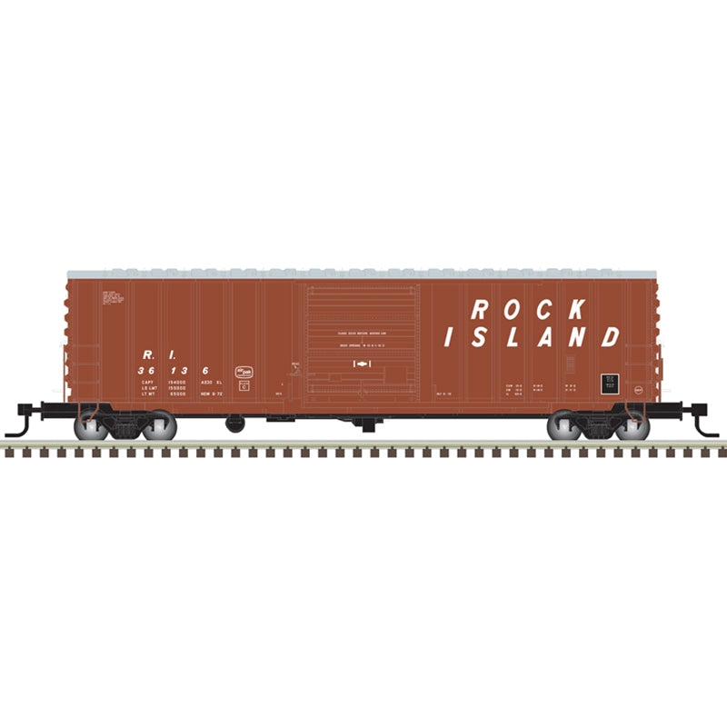 Atlas Master HO Scale 20007072 50' Precision Design Boxcar Rock Island ROCK 36142