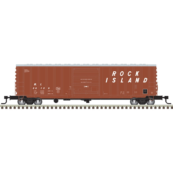 Atlas Master HO Scale 20007072 50' Precision Design Boxcar Rock Island ROCK 36142