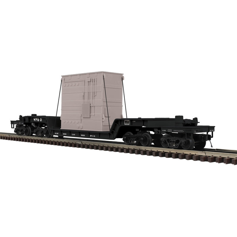 Atlas O 3003048 O Scale 75' Depressed Center Flatcar with Load Western Pacific WP