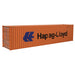 Atlas O Master 3001143 O Scale 40' High Cube Container Hapag Llyod FANU #'s Vary