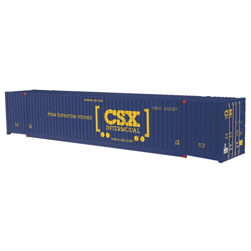 Atlas O Master 3002038 O Scale 53' Jindo Container CSX "How Tomorrow Moves"