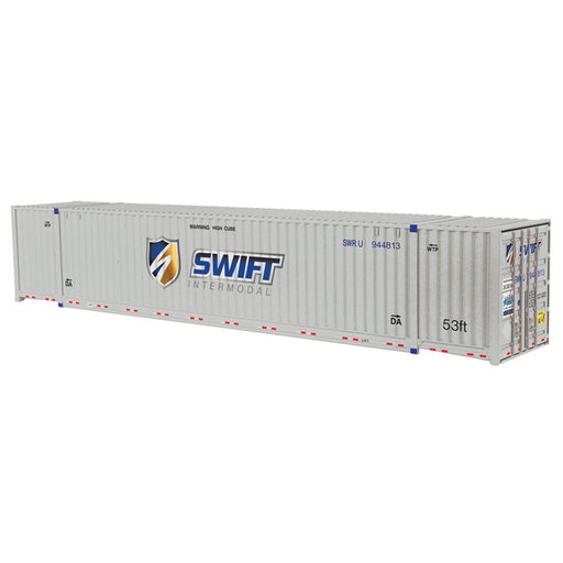 Atlas O Master 3002090 O Scale 53' Jindo Container Swift Intermodal "Shield" SWRU